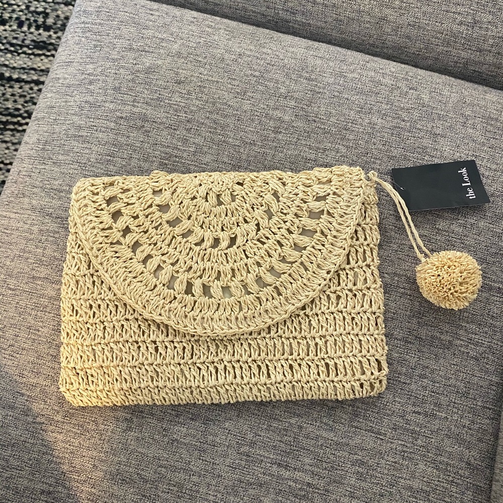 Cute woven clutch